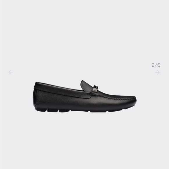 Saffiano leather loafers - Picture 2 of 8